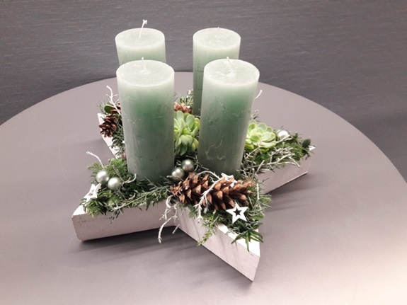 Adventsgesteck
